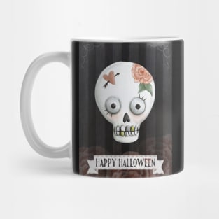 Skull And Roses Mug